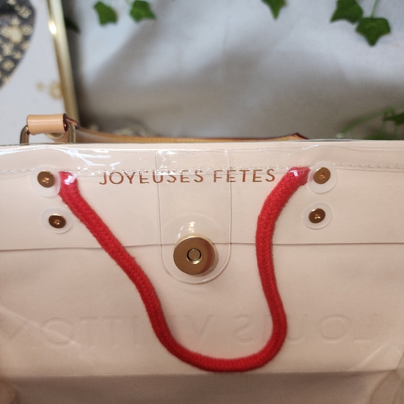 Authentic Louis Vuitton Retail Shopping Bag in A PVC Tote - Picture 9 of 9